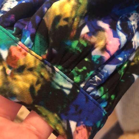 NWT Milly dress in jewel print, size 2 - Picture 5 of 5